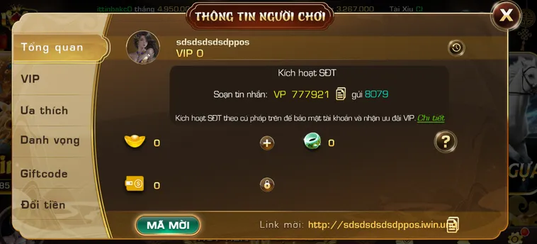 Kích hoạt tài khoản đa tầng bảo mật an toàn tuyệt đối  cho người chơi.