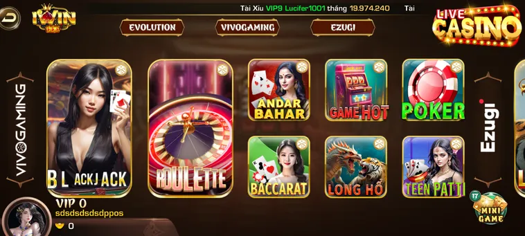Phân Tích Hệ Thống Casino Iwin Trực Tuyến Đẳng Cấp Quốc Tế Năm 2026