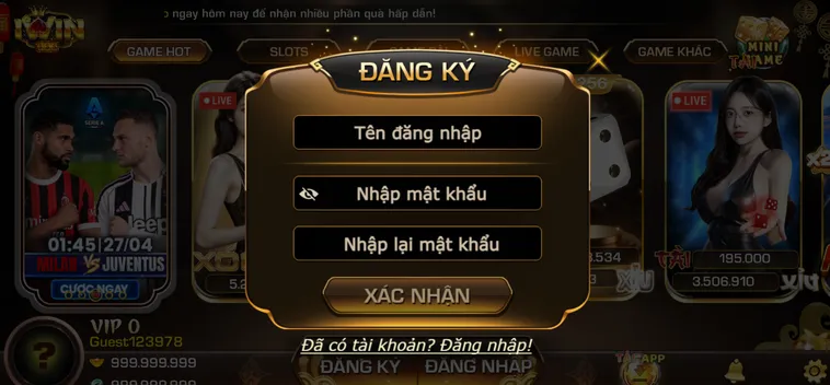 Cổng game IWIN với các tính năng vượt trội